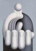 Hans Ticha. ”Grauer Klatscher”. 1983