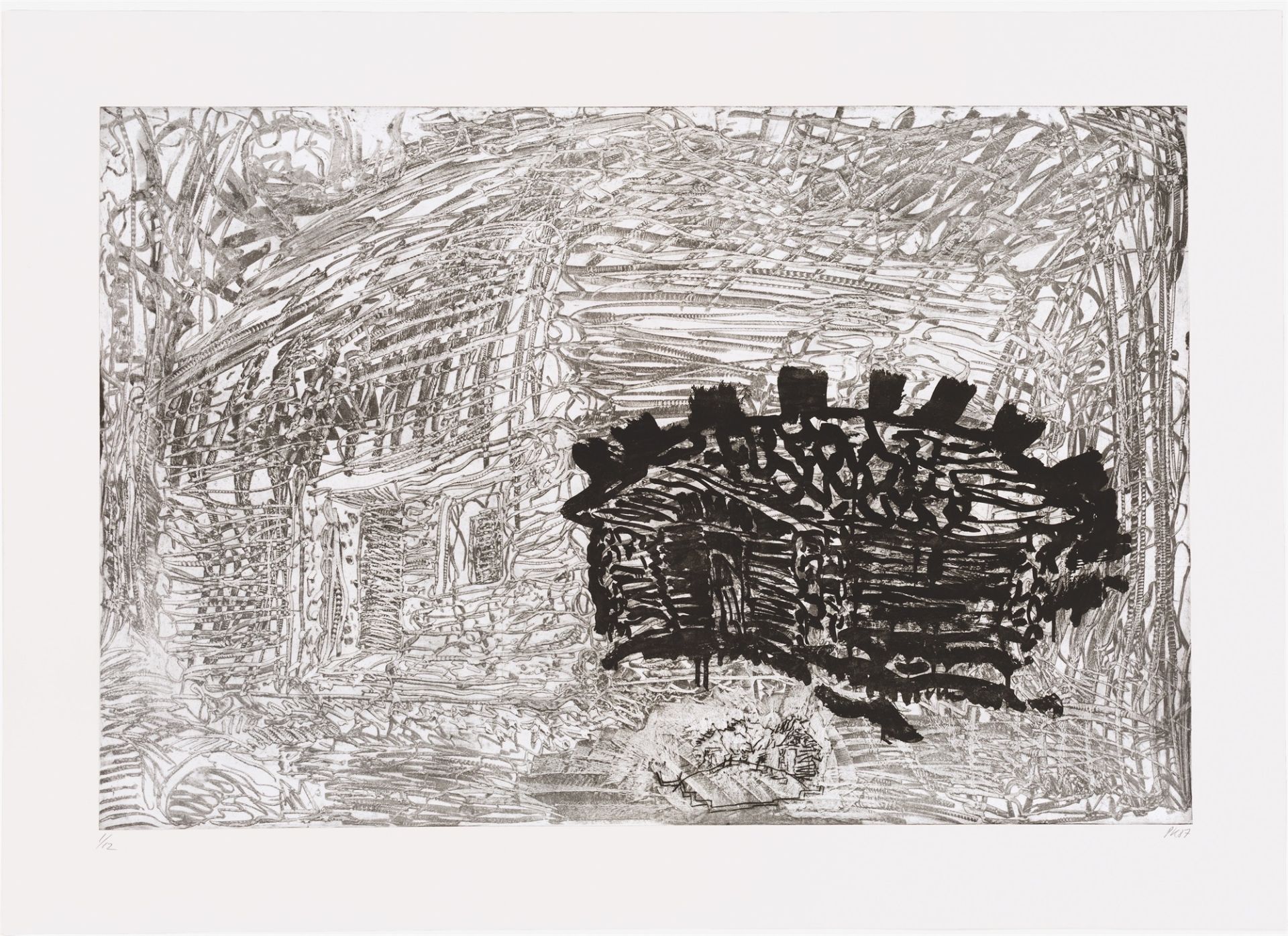 Per Kirkeby. „7 Radierungen“. 1987 - Bild 2 aus 3