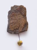 Klaus Weber. Clock Rock (lava). 2019