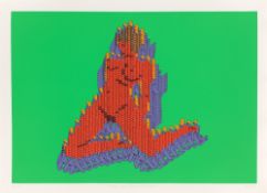 Thomas Bayrle. ”Feuer im Weizen”. 1970/71