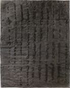 Herbert Zangs. Untitled, from the series ”Schwarze Relief-Gemälde”. 1961