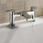 NEW (K312) Hatton Bath Filler Tap. The Hatton bath filler tap with flat head levers will add a ...