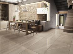 NEW & BOXED 8.64m2 Bloomsbury Matte Lunar Rock Wall and Floor Tiles.300x600mm per tile, 8.3mm t...