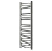 (FX1) 1100x300MM FLAT LADDER TOWEL RADIATOR CHROME. 1100 X 300MM CHROME High quality chrome-pla...