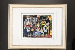 Rare Limited Edition Pablo Picasso on Silk. 