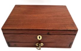 Antique Victorian / Edwardian Ladies Vanity Box c1876.
