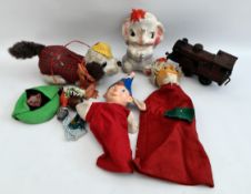 Vintage Chad Valley Noddy Glove Puppet & Others