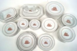 Wedge wood flying cloud part dinner service