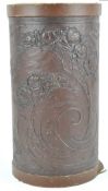 Art nouveau paper bin