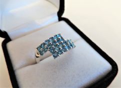 Topaz Ring in 925 Sterling Silver