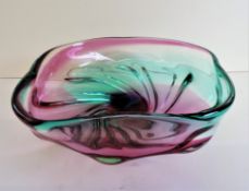 Murano Cristallo Venezia Bowl