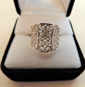 Sterling Silver Filigree Ring