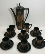 Vintage Retro Portmeirion 1960 'Phoenix' Coffee Set