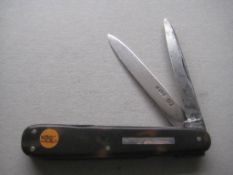 Victorian Tortoiseshell Hafted Multi-Bladed Fruit Knife
