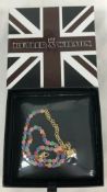 Butler & Wilson Multi Coloured Crystal Design Necklace/ Choker