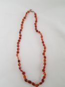 Vintage Amber Necklace.