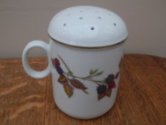 Royal Worcester sugar shaker in Evesham design