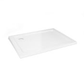 NEW 1200x900mm Rectangular Stone Shower Tray - Ultra Slim.RRP £399.99.Low profile ultra slim d...