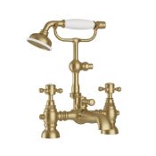 NEW (K48) Harrogate Bath Shower Mixer with Cradle. RRP £520.00.