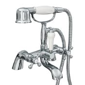 NEW (K352) Victoria Traditional Bath Taps. The Victoria Traditional Bath Taps feature a timeles...