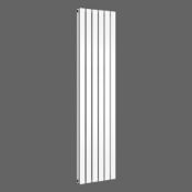 NEW & BOXED 1800x300mm Gloss White Double Flat Panel Vertical Radiator.RRP £349.99.RC236.Made ...