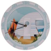 40 x caravan wall clock (pcbh47) (zzppcwc)