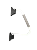 2 x white standard hand rails (zzieshrw)