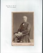 LONDON STERESCOPIC CABINET PHOTO MARCUS STONE ROYAL ACADEMY Fine cabinet portrait by the London Ste
