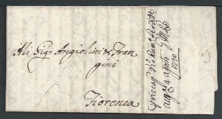 Danzig/Forwarding Agents 1730 (26th July) Entire Letter in fine condition sent from 