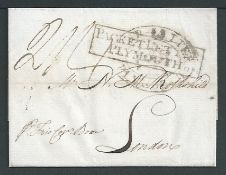 Netherland Colonies - Curacao - G.B. - Ship Letter 1812 Entire sent to London 