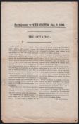 Transvaal - Jameson Raid 1896 Single Sheet Supplement to 