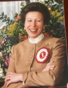 Royalty Fine Original Press Photo A Smiling Princess Anne & Save The Children Fund Fine Colour Pres