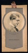 Royalty Signed Queen Mary To Duke Of Windsor Prince Of Wales Christms Calendar 1929