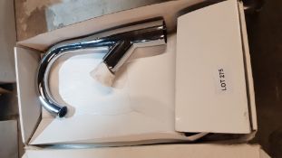 1 X Bathstore Designer Transition Midi Basin Mixer With Carrara Marble Lever. Include tails & Fixin