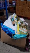 A Quantity Of Mixed Inflatable Paddling / Swimming Pools To Include Kid Connection Rectangular ...