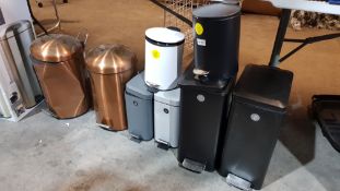 8 X Mixed Pedal Bins (as seen)