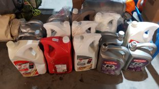 14 Items Ð Mixed Fully Synthetic Motor Oil To Include Auto Drive & Car Lube