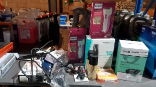 Approx 16 Items Ð To Include 1 X Babyliss Men Beard Trim, 1 X Kinetik Advanced Blood Pressure...