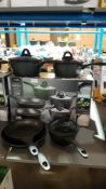 Soft Grip 5 Piece Pan Set