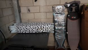 7 X Mixed Ironing Boards To Include Russell Hobbs & Minky Ergo
