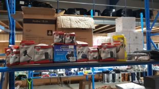 10 Items Ð Mixed Car Goods To Include Equip 12V Air Compressor, Auto Drive Car Socket, windsc...