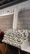 21 X Polka Dot Rug (115cm x 160cm) & 1 X Cream Rug