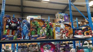 6 Items - 4 X Mixed Adventure Force Automated Toys, 1 x Zuru Metal Machines & 1 x Adventure For...