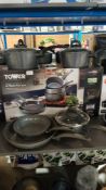 Tower 5 Piece Forged Aluminium Pan Set