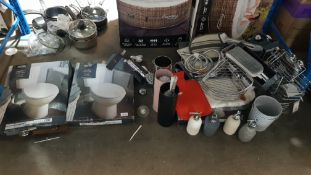 Approx 30 Items. Mixed bathroom Lot To Include Wooden Toilet Seat, Hot Water Bottles, Liquid So...