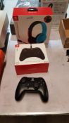 3 Items Ð 1 X Nintendo Switch LVL 40 Wired Stereo Gaming Headset & 2 X Nintendo Switch Horipad Wire