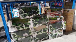 12 Items Ð 9 X Ghost 360 Spin, 1 X Playstation Icons Light, 1 X Robo alive & 1 X Maisto Hydro...