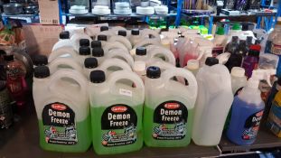 Approx 35 Items Ð Mixed Car Car Items To Include Carplan Demon Freeze, Carplan De-Icer & Carp...