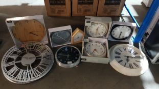 10 X Mixed Clocks