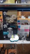 4 Items Ð 1 X Tommee Tippee Closer To Nature Electric Breast Pump, 1 X Tommee Tippee Advanced...